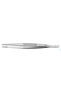 Pinzette 160 mm, gerade stumpf